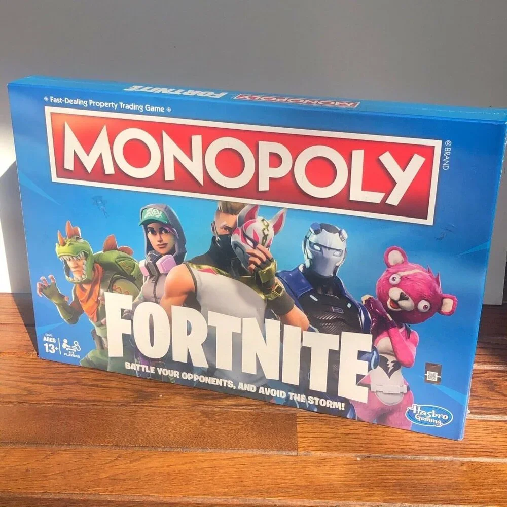 Monopoly FortNite Edition Board Game Hasbro Gaming NEW Sealed